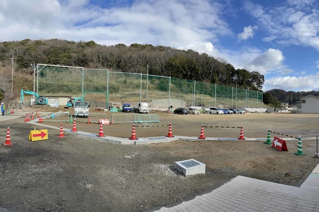 福山市立戸手小学校外構整備工事の画像06