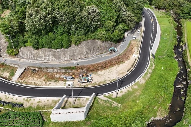 熊野瀬戸線道路改良工事（R5-2工区）の画像