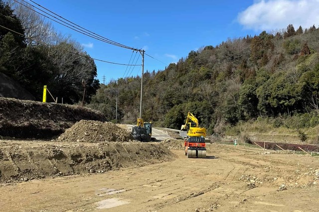 熊野瀬戸線道路改良工事（R5-2工区）の画像03