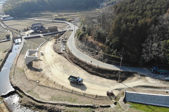 熊野瀬戸線道路改良工事（R5-2工区）の画像06