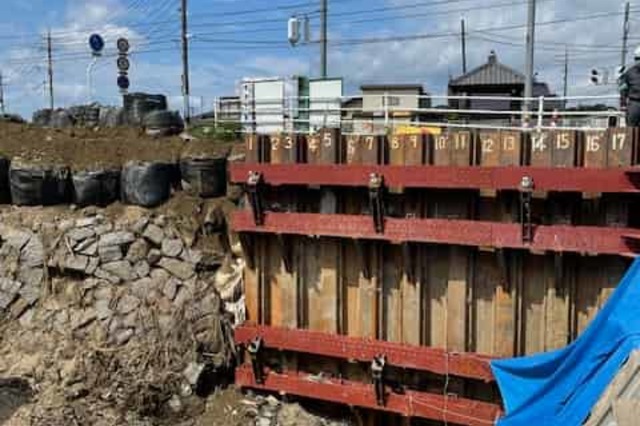 中野駅家線外単県道路改良工事の画像06