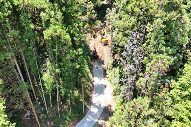 林地荒廃防止事業渓間工事No5の画像03