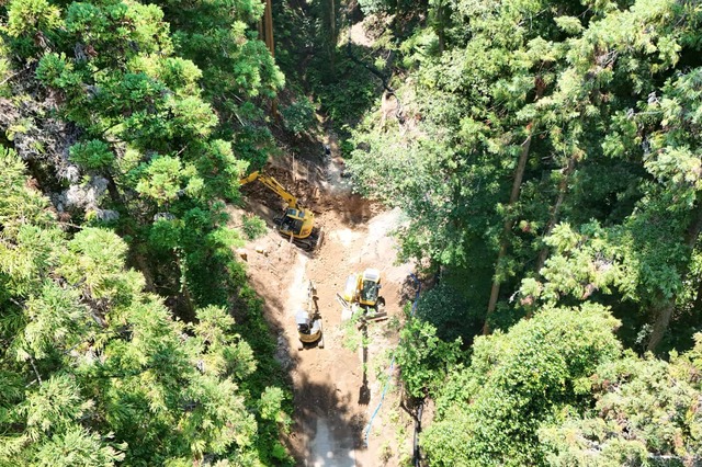 林地荒廃防止事業渓間工事No5の画像04