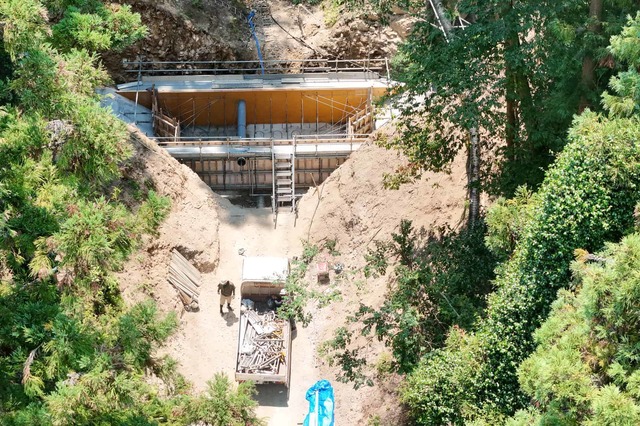 林地荒廃防止事業渓間工事No5の画像05