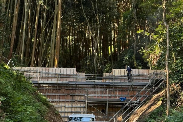 林地荒廃防止事業渓間工事No5の画像06