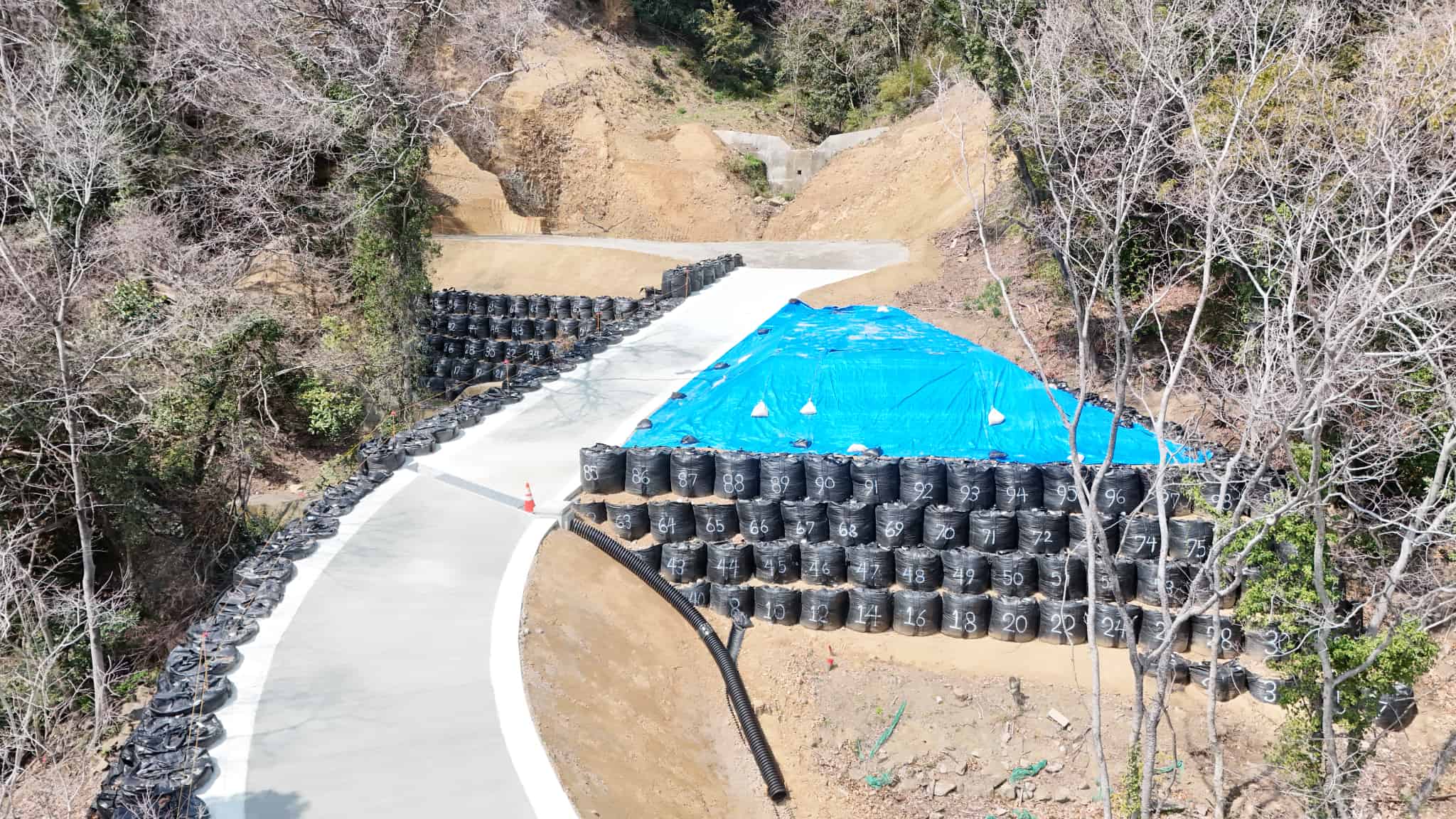 後川山 通常砂防工事の画像
